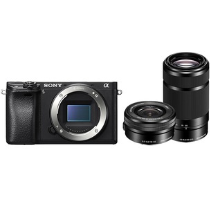 Sony Alpha a6300 16-50mm + 55-210mm Lens Kit